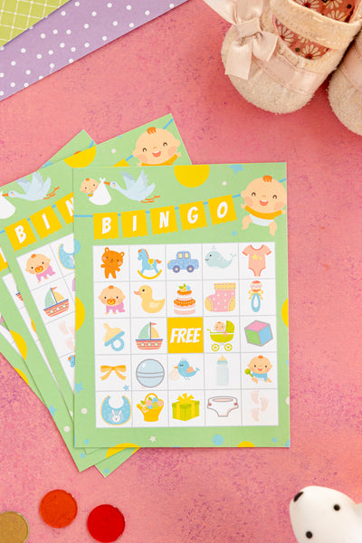 Baby Shower Bingo (up to 40 cards)
