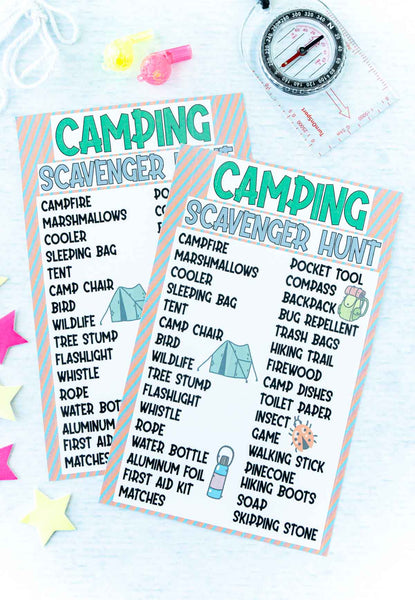 Camping Scavenger Hunt – Play Party Plan